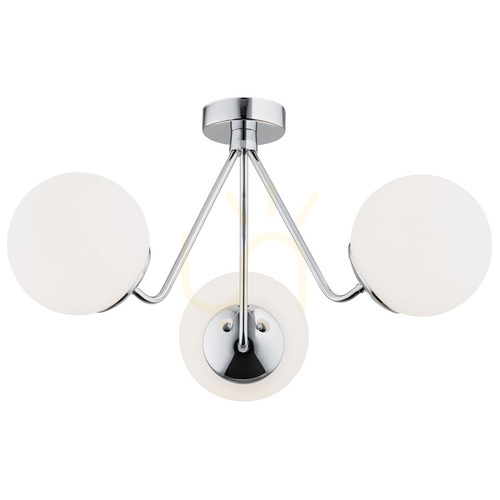 Skontrolujte Luster ARGON TOMAR biely chróm 3xE27 IP20 1477