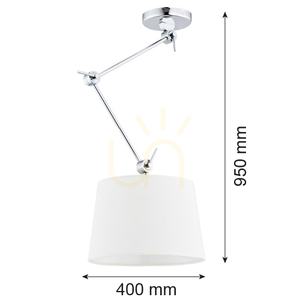 Závesné svietidlo ARGON ZAKYNTOS biele E27 IP20 3548 small 4