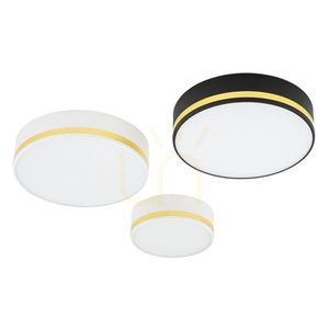 Plafón ARGON AMORE čierny/zlatý, 3x E27, 450 mm, 6141 small 4