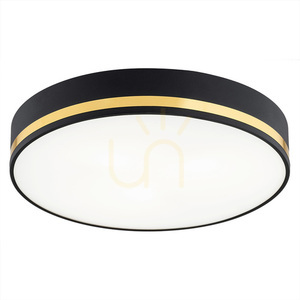 Plafón ARGON AMORE čierny/zlatý, 3x E27, 450 mm, 6141 small 0