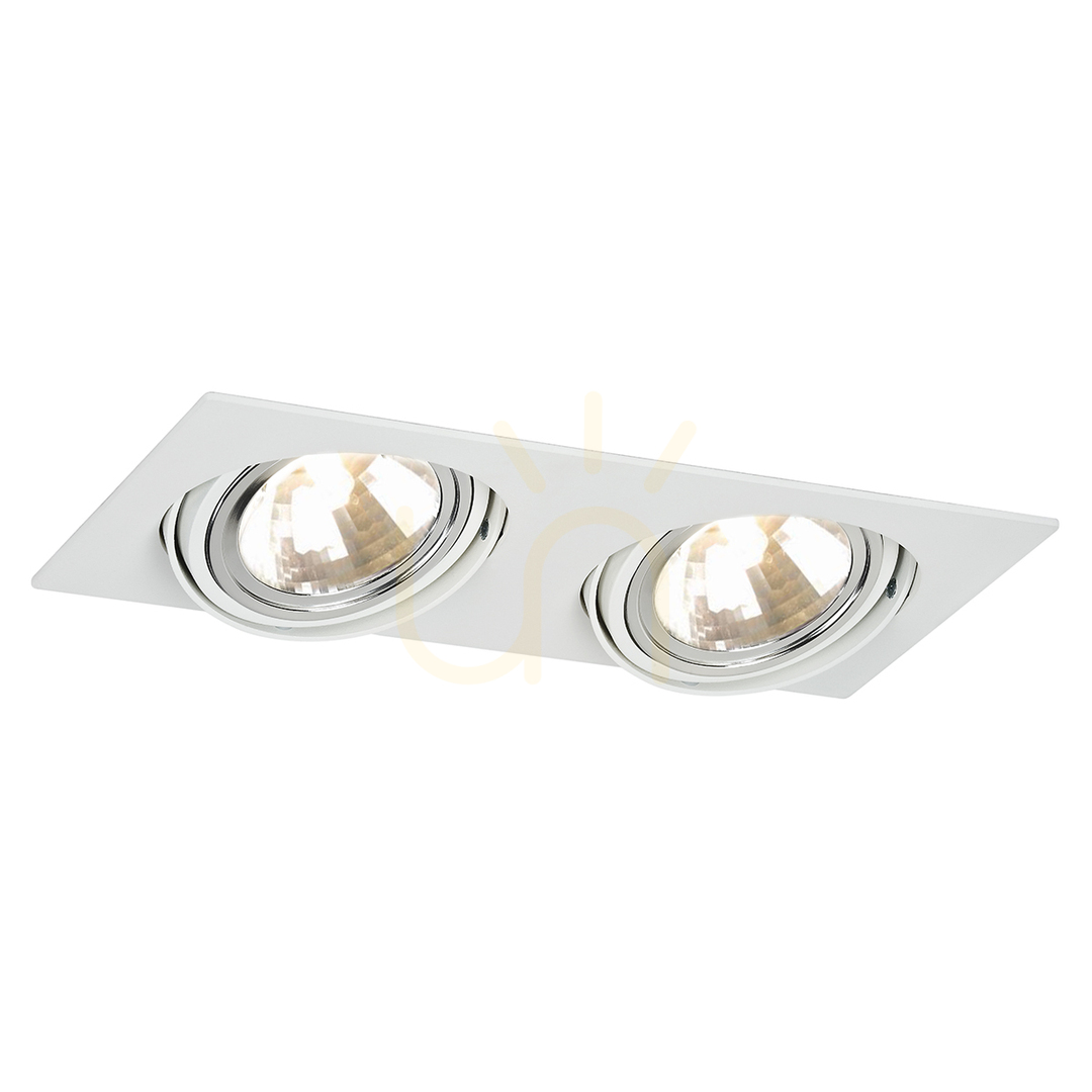 Skontrolujte Zapustené svietidlo ARGON OLIMP biele G9 2x6W IP20 785 Zapustené svietidlo ARGON OLIMP biele G9 2x6W IP20 785