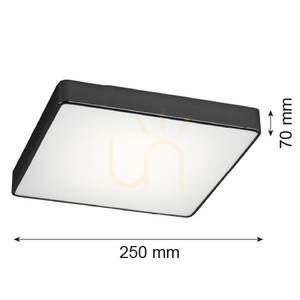 Plafón Argon Ontario čierny 2x E27 15W IP20 654 small 4