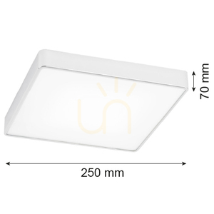 Plafón ARGON Ontario LED biely 15W 1950 lm IP20 3572 small 2