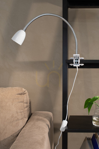 Skontrolujte Upínacie svetlo Markslojd TULIP 106091 biele LED 3W
