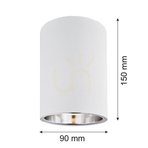 Plafón ARGON TYBER biely E27 IP20 475 small 1