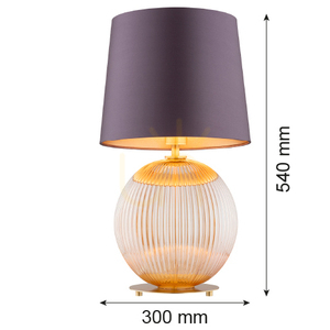 Stolová lampa ARGON HAMILTON fialová E27 8537 small 6