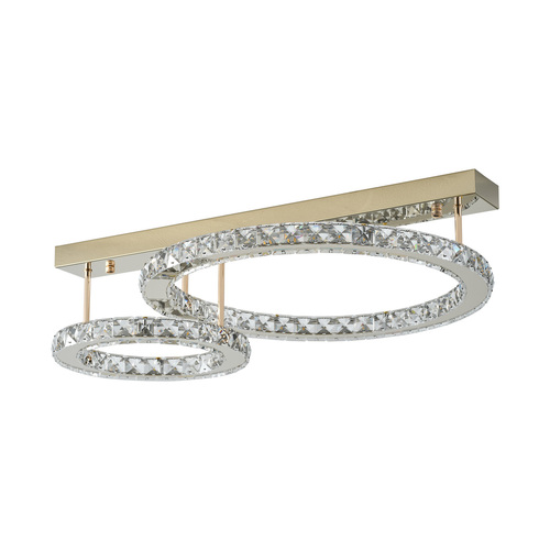 Skontrolujte Stropné svietidlo Zuma Line GIRONA MX3713-2-3GT zlatá LED