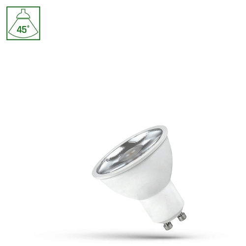 Skontrolujte Led Gu10 230 V 4.5 W Smd 45st Cw so spektrálnou šošovkou