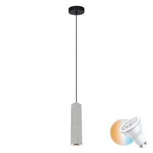 Závesné svietidlo Italux Ander GU10 strieborné hliník PND-28394-1-ALU small 0