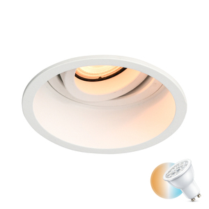 Zapustené svietidlo Italux Gralte GU10 biele DL-88290-GU-WH small 0
