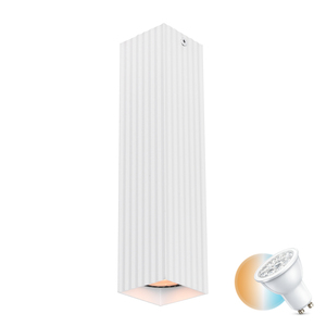 Svietidlo na povrchovú montáž Italux Tecno GU10 biele CLN-37492-L-WH small 0
