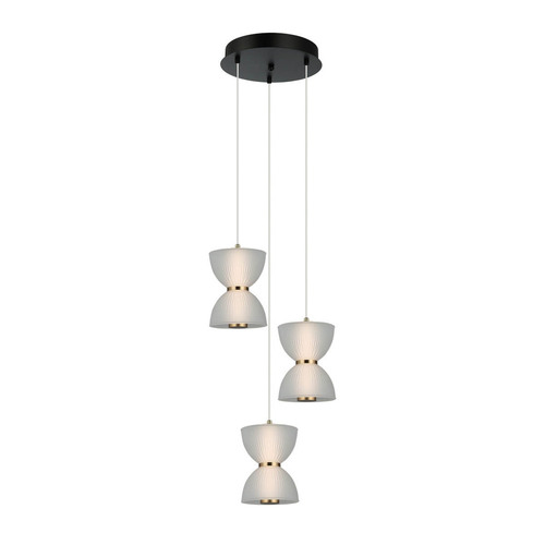Skontrolujte Závesné svietidlo Italux Tica LED 3x22W čierne PND-83949-3-BK