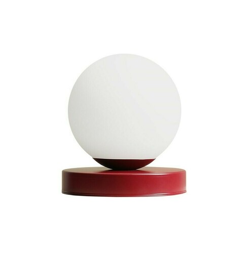 Skontrolujte Stolová lampa Aldex Guľa červená kov 14 cm 1076B15_S