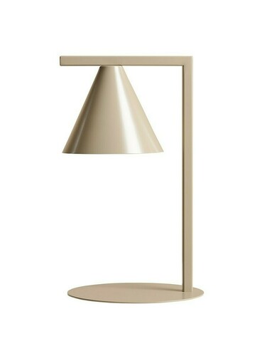 Skontrolujte Stolová lampa Aldex Form béžová kov 1108B17