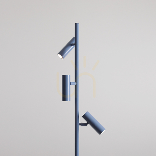 Skontrolujte Stojaca lampa Aldex Trevo modrá kovová 164 cm 1104A16