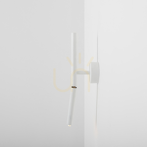 Nástenné svietidlo Aldex Stick All White biele kovové 36 cm 1084C small 2