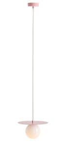 Závesné svietidlo Aldex LOOP BABY PINK S 1125G18_S sklenená guľa 14 cm, E14 small 0