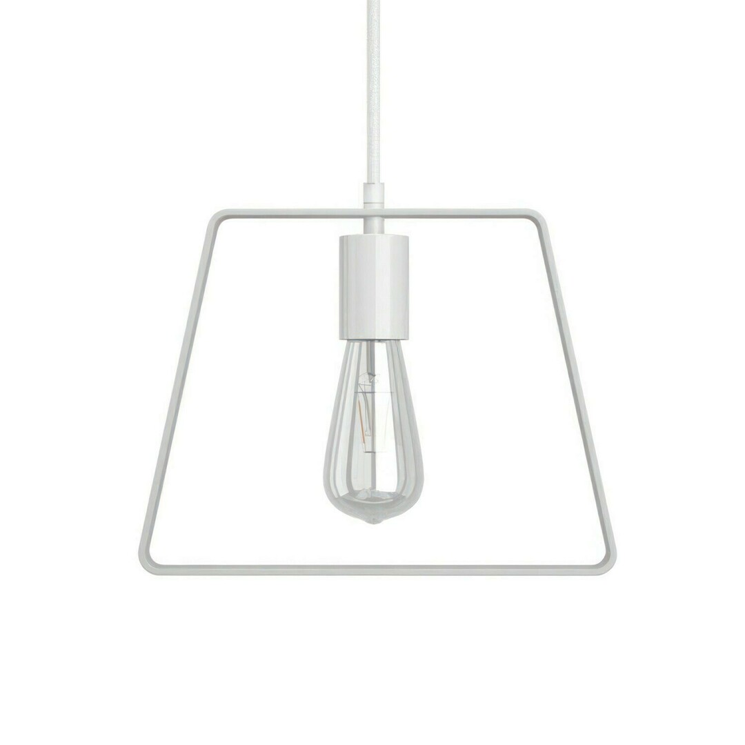 Skontrolujte Biela závesná lampa Creative-Cables CAPL19542v2402 Biela závesná lampa Creative-Cables CAPL19542v2402
