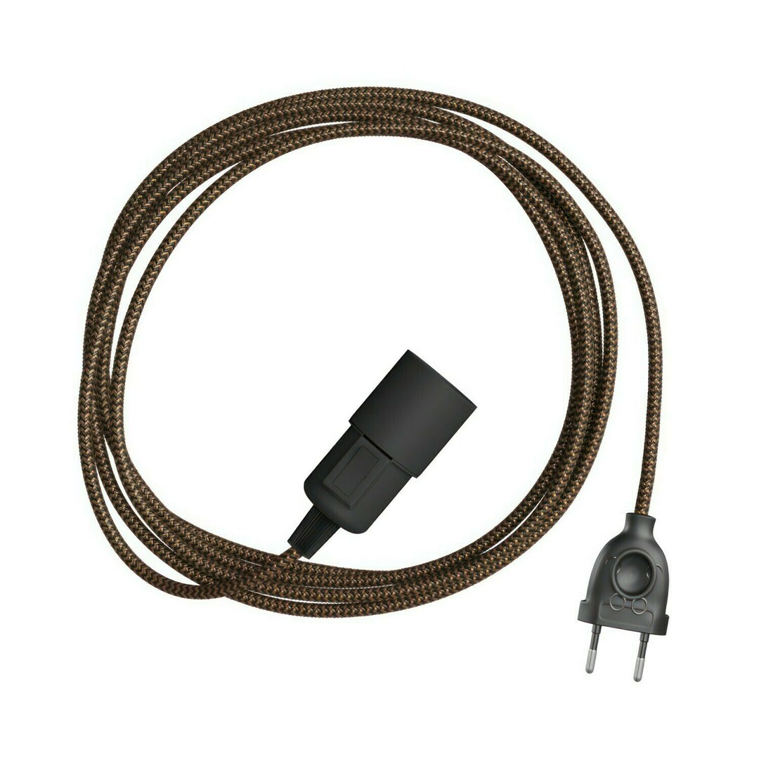Skontrolujte Čierna závesná lampa Creative-Cables CAPL20389v27603 Čierna závesná lampa Creative-Cables CAPL20389v27603