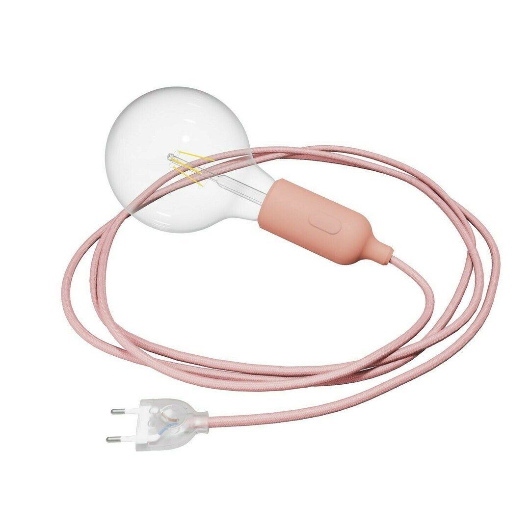 Skontrolujte Ružová závesná lampa Creative-Cables CAPL2075v2978 Ružová závesná lampa Creative-Cables CAPL2075v2978