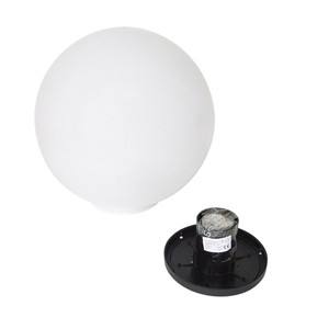 LUNA BALL 25 cm – dekoratívna záhradná guľa s montážnou súpravou – UV small 7