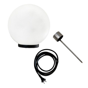 LUNA BALL 25 cm – dekoratívna záhradná guľa s montážnou súpravou – UV small 0