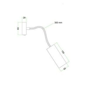 Medená nástenná lampa Creative_Cables CAPL28971v29310 small 4