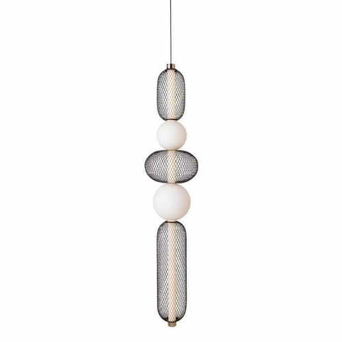 Skontrolujte Závesné svietidlo Max Light Bora P0592 čierno-zlaté 22 cm 28W