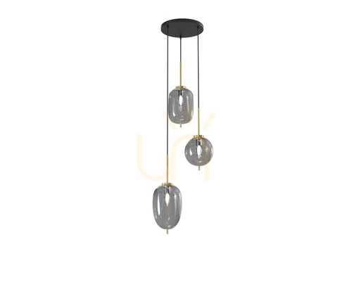 Skontrolujte Trojitá závesná lampa BELLEVILLE - Aviano Premium