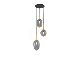 Trojitá závesná lampa BELLEVILLE - Aviano Premium small 0