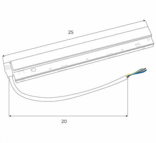 Skontrolujte Napájací zdroj pre magnetickú lištu Max Light Magnetic MA0005 200W čierny