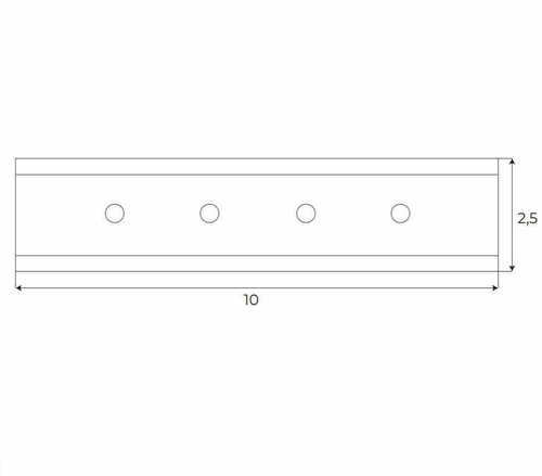 Skontrolujte Adaptér pre koľajnicu Max Light MAX MA0009 čierny 10 cm