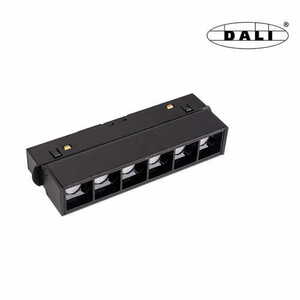 Magnetické lištové svietidlo Max Light MAX M0003D čierne 5.5W 3000K DALI small 0