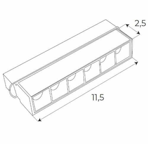 Skontrolujte Lištové svietidlo Max Light MAX M0003N čierne 5,5W 3000K magnetic track LED