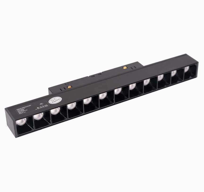 Stromschienenleuchte Max Light MAX M0004N magnetisch linear LED 10W 3000K schwarz
