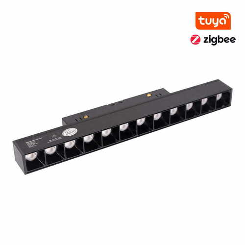 Skontrolujte Lištové svietidlo Max Light MAX M0004Z magnetické lineárne Zigbee čierne 10W 23 cm