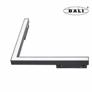 Lištové svietidlo Max Light MAX M0006D magnetické rohové DALI 17W 3000K čierne small 0