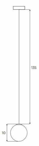 Skontrolujte Závesné svietidlo Max Light MAX M0017N čierne LED 5,4W 3000K 145 cm