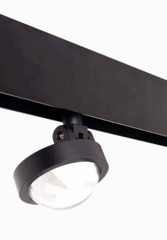 Spot pe sina magnetic Max Light MAX M0018N LED 8W 3000K negru