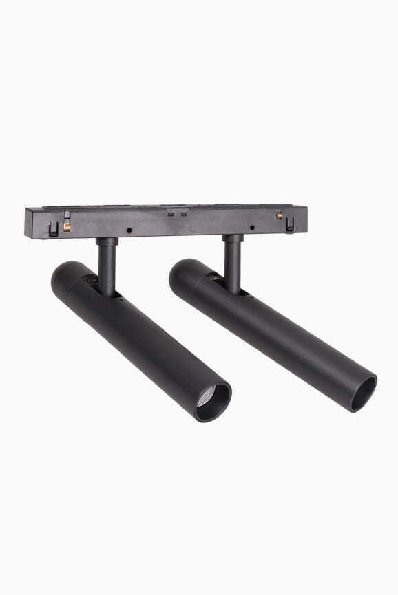 Lištové svietidlo Max Light MAX M0020N magnetický reflektor 10W 3000K čierne