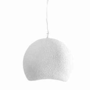 Prívesné svietidlo Max Light Pierre P0534 biele 70 cm 15W živica small 1