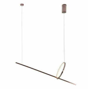 Závesné svietidlo Max Light Lozanna P0570D LED 18W kartáčovaný bronz, 100 cm small 0