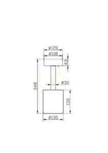 AI COLLABORATION stolová lampa MOD229TL-L3G3K1 Maytoni small 8
