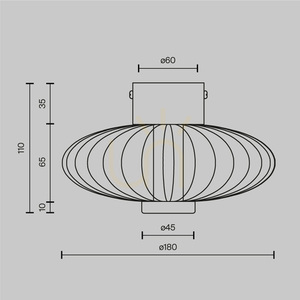 Nástenné svietidlo AMULET MOD555WL-L3G3K Maytoni small 6