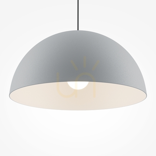 Skontrolujte Sivé závesné svietidlo Maytoni Basic colors Ø35 cm E27 MOD168PL-01GR