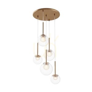 Závesné svietidlo BASIC FORM MOD521PL-05G Maytoni small 1