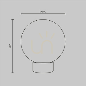Stolná lampa BASIC FORM MOD321TL-01G3 Maytoni small 7