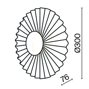 Nástenné svietidlo FIORE MOD233WL-L11BS3K Maytoni small 10