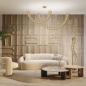 Závesné svietidlo GOLDEN CAGE MOD216PL-L55G3K Maytoni small 1