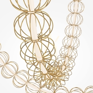 Závesné svietidlo GOLDEN CAGE MOD216PL-L55G3K Maytoni small 3